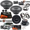 EvoTuning Hertz Kit 6 Casse Altoparlanti Hertz Cento Ck Cx 165 Ant+Post per Lancia Delta III