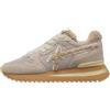 W6YZ - JUST SAY WIZZ W6YZ Yak W Sneakers Donna in Suede e Nylon Teddy Taupe