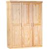 Dmora Armadio Multiuso Grande Stuttgart, Mobile Multifunzionale, Mobiletto scarpiera, Guardaroba Porta Scarpe, 140x55 h190 cm, Rovere