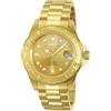 Invicta Pro Diver Orologio da Uomo in acciaio inossidabile con movimento Automatico - 40mm, Oro