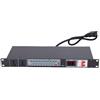 CCYLEZ Sequenziatore di Alimentazione Professionale, Protezione da Sovratensione PDU con Montaggio su Rack a 10 Prese con Display Digitale e Accensione Sequenziale, 10 Porte di (Spina europea)