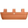 Elho vibia campana easy hanger XXL 70cm fioriera - Terra | Lungh. 23.7 x Largh. 69 x Alt. 26.8 cm | Adatto per esterni | Plastica riciclata al 100%