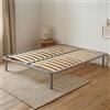 TALAMO ITALIA Rete Ortopedica 13 Doghe Made in Italy 120X190 Multistrato di Betulla-H 28 CM, 120 x 190