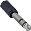 Inline Adattatore Audio Inline, spina Jack 6,3mm a presa Jack 3,5mm, Stereo [99305]