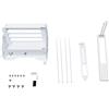 Lian li Staffa verticale Lian Li O11DEXL-1W per GPU Bianco