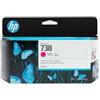 Hp Cartuccia d'inchiostro Hp 738 per Design Jet T850/T950 130ml Magenta 1pz