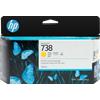 Hp Cartuccia d'inchiostro Hp 738 per Design Jet T850/T950 130ml Giallo 1pz