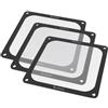 Akasa Griglia ventola Pc Akasa GRM14-M01-BKT3 con filtro 140x140mm Nero 3pz