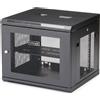 Startech.com Armadio rack per server 19'' Startech.com 9U Nero [RK920WALM]
