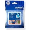 Brother Cartuccia a getto d'inchiostro Brother LC521C 500 pagine Ciano [LC521C]