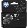 Hp Cartuccia a getto d'inchiostro Hp 912 6.5ml 250pagine Nero [3YL80AE#LS1]