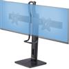 Startech.com Supporto per scrivania StarTech.com Crossbar Dual Monitor 17-27'' Nero [2MC1S-MONITOR-STAND]