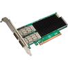 Intel Adattatore di rete Ethernet Intel E835-CQDA2 10/25/50/100/200 Gigabit QSFP28x2 Nero-Grigio [E835CQDA2]