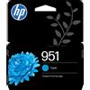 Hp Cartuccia a getto d'inchiostro HP 951 Capacita' Standard Originale Cyan [CN050AE#LS1]