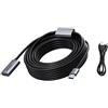 Vision Cavo di prolunga Vision USB tipo A 10m Nero [TC 10MUSB3.0EXT+/BL]