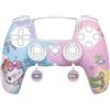 Konix Hello Kitty Custodia protettiva per controller DualSense PS5 - Silicone - Poggiadita - Blu e rosa
