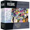 TREFL Wood Craft Origin Puzzle Disney: Meet the Bad Guys 1000 pezzi