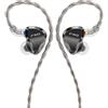 FiiO JH5 - Auricolari intraurale ibridi (1 driver dinamico, 4 driver bilanciati) - Neri