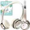 FiiO Snowsky Anytime - Titanio Oro - Cuffie on-ear con Bluetooth e cancellazione attiva del rumore (ANC)