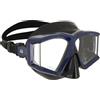 CRESSI Horizon - Singola Maschera Dotata di 4 Vetri Separati o Combo Set Maschera+Snorkel Scilla Top Dry Valve System per Una Visione Panoramica, Immersioni e Snorkeling Unisex