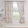 Dreams & Drapes Design - Coppia di tende plissettate a forma di cumino, 168 x 183 cm, colore: rosa