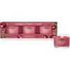 Yankee Candle set di candele profumate in confezione regalo | Candele votive con fragranza Black Cherry | Miscela di cera di soia | 3 pezzi