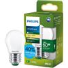 Philips Lampadina LED UltraEfficient Opaca P45, Attacco E27 Edison, Classe Energetica A, 806 lm, Equivalente 60W, Bianco Caldo (2700K), EyeComfort, 50.000 ore, Pacco da 1