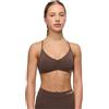 Reggiseno sportivo donna Fierce con spalline incrociate Mocha 1 St