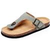 Asifn Uomo Zoccoli BambinoCiabatte Sandali Donna Sughero Pantofole Pantaloncini Spiaggia Leggero Supporto Morbida Suola Piatta Zoccoli Marchio