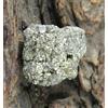 Perù Dorato Pirite 32.65 CT/17 MM Naturale Crudo Gemma Rough Certificato T33576