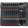 Depusheng DA8 Mixer audio professionale Scheda audio Bluetooth Console