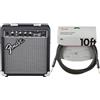 Fender FRONTMAN 10G Amplificatore Per Chitarra 230V EUR & Cavo Professionale 3 m