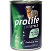 Prolife Cane Lifestyle Light Adulto Medium&Large Merluzzo & Riso Lattina 400 Gr
