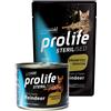 Prolife Gatto Sterilised Grain Free Sensitive Adulto Renna Busta 85 Gr