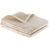 LANEROSSI Coperta Agata Plus Sabbia Singolo 210 x 160 cm