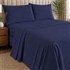 NARCISO - Set Lenzuola Letto Singolo 3 Pezzi Tinta Unita Embossed, Completo Lenzuola Singolo in Microfibra Traspirante ed Anallergica, Biancheria da Letto Made in Italy (Royal Blu)