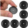 TOYANDONA Dollhouse Records 6 Pcs Casa Delle Bambole Mini Dischi In Vinile Registratore Vintage Anni 80 Retro Mini Modello Decorazione Scrivania