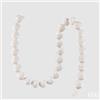 EDG Enzo De Gasperi Festone Natalizio 28 Palle Brillanti Avorio Ø6 cm L180 cm - Decorazione di Natale