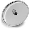 AGNELLI Coperchio Aluinox 3ply D 24 Cm con Pomolo Acciaio Inox
