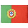 AZ FLAG Bandiera Portogallo 90x60 cm Portoghese Poliestere Leggero Asola | Uso interno bandiera decorativa Portugal doppie cuciture e bordi rinforzati con guaina per asta