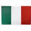 AZ FLAG Bandiera Italia 150x90 cm Italiana Poliestere Leggero Asola | Uso interno ed esterno bandiera decorativa doppie cuciture e bordi rinforzati con guaina per asta