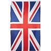 Boland - Banner Union Jack, 90 x 150 cm | Decorazione in poliestere da appendere, Inghilterra, Regno Unito, calcio, bandiera