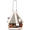 Trixie Natura - Mangiatoia per uccelli, 35 x 36 cm, colore: Marrone/Bianco