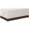 Amazon Basics Outdoor Patio Dining Table Cover, Beige/Tan, 190.5 x 114.3 cm