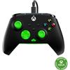 Turtle Beach Rematch Core Nero/Verde - Gamepad cablato - Con licenza per Xbox Series XS, Xbox One e PC - Pulsanti audio, motori Rumble e grilletti a impulsi, cavo da 3 m