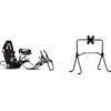 Next Level Racing F-GT Lite Formula & GT Foldable Simulator Cockpit and Lite Free Standing Monitor Stand - Bundle