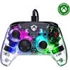 Turtle Beach Afterglow Trasparente Controller Gamepad RGB cablato - Con licenza per Xbox Series XS, Xbox One e Windows - Pulsanti programmabili, grilletti effetto Hall