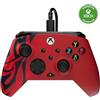Turtle Beach Rematch Advanced Spirit Red Controller da gaming con cavo per Xbox e PC. Con licenza per Xbox con pulsanti rimappabili, grilletti sensibili e comandi audio