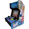 PixelHeart Mini Arcade Bartop VISCO: 12 Giochi Retro, Joystick + Pulsanti, Nero E Blu
