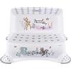 keeeper Scaletta a Due Gradini Bambi, Per Bambini da 3 a 14 Anni circa, Funzione Antiscivolo, Igor, Nordic White (Bianco)